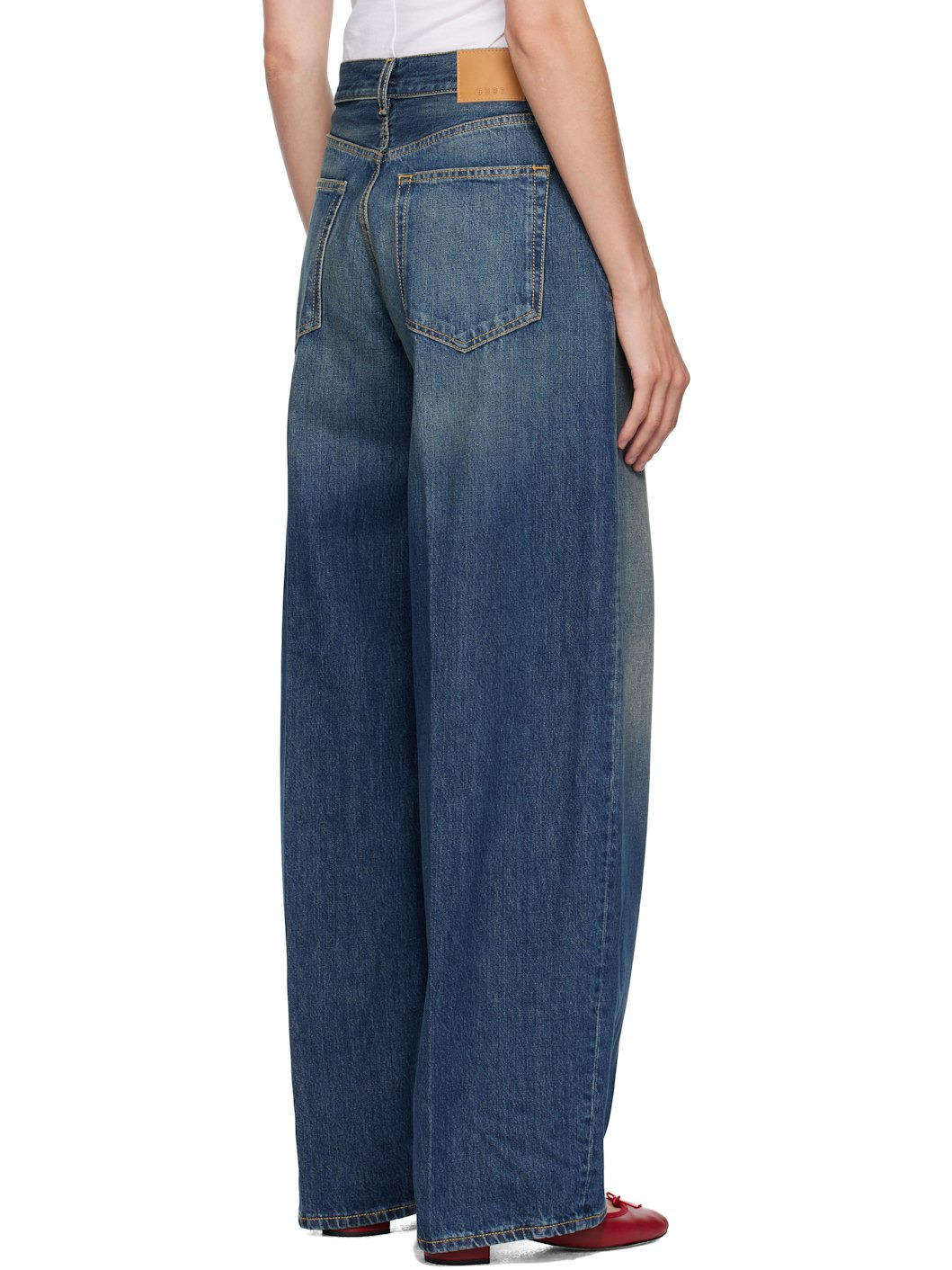 Blue Loose Roomy Jeans - 3