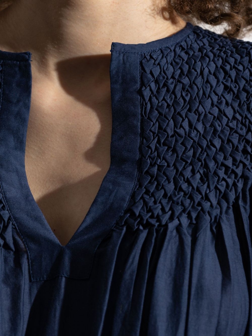 pleated midi dress - 5
