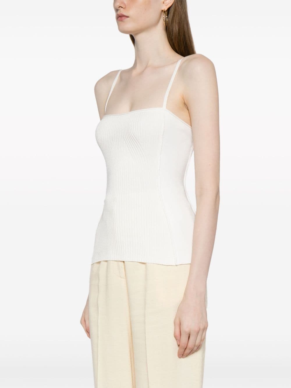Sierra ribbed-knit top - 3