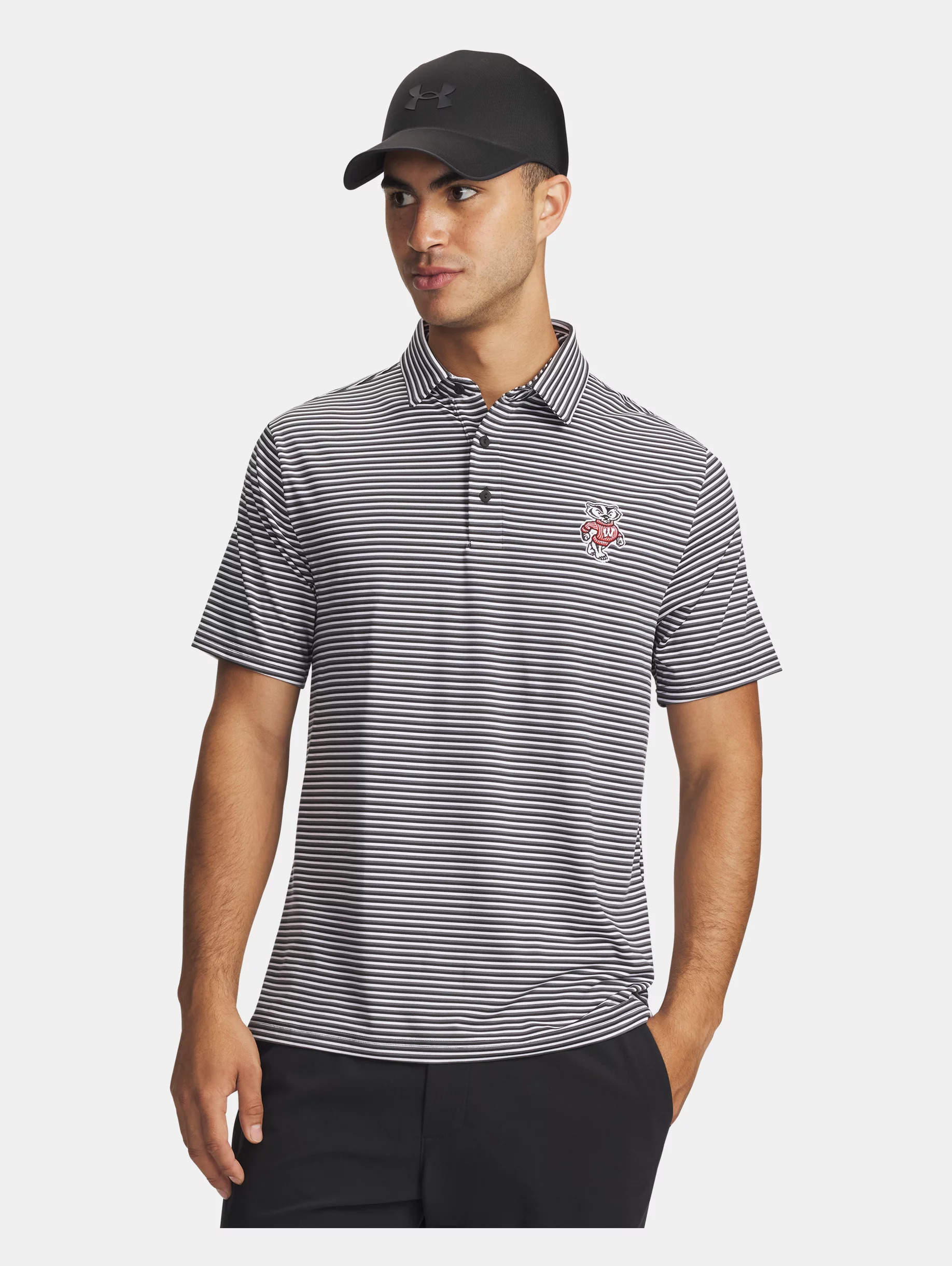 UA Drive Micro Groove Stripe Collegiate - 2