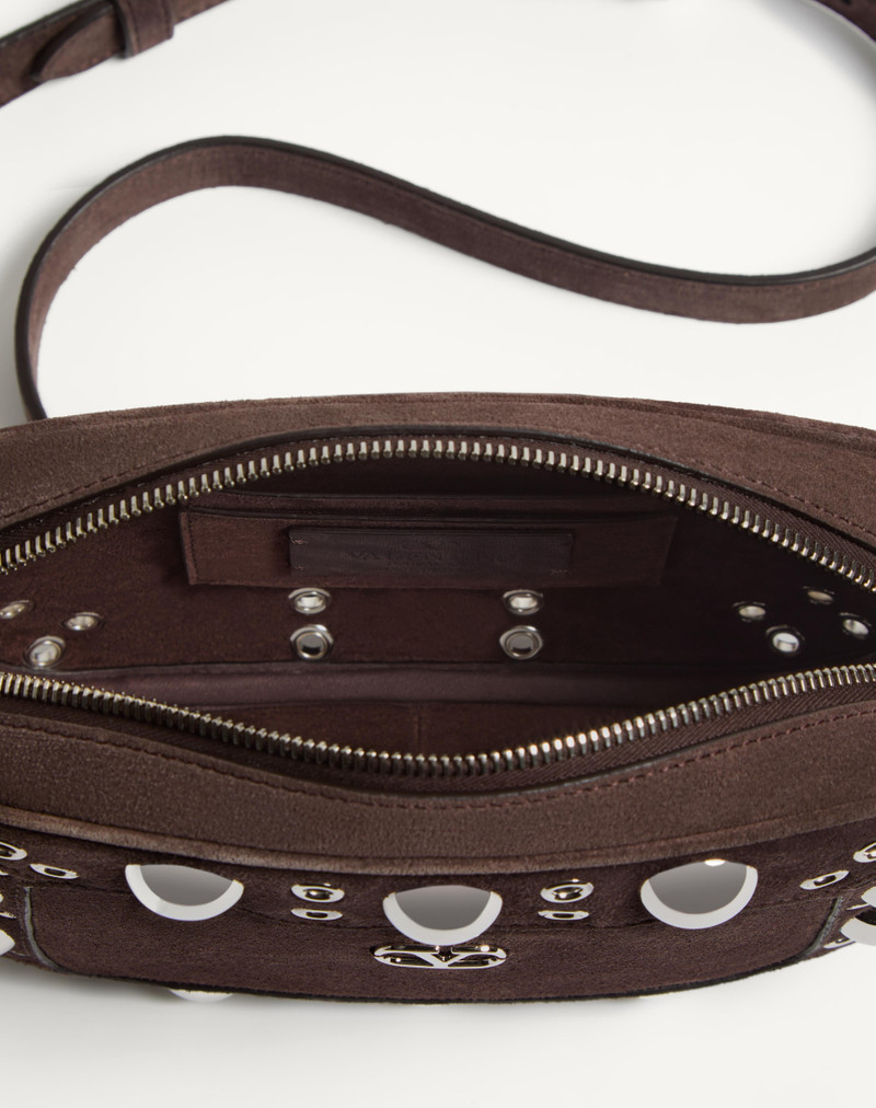 Valentino VALENTINO GARAVANI NELLCÔTE SUEDE SHOULDER BAG outlook
