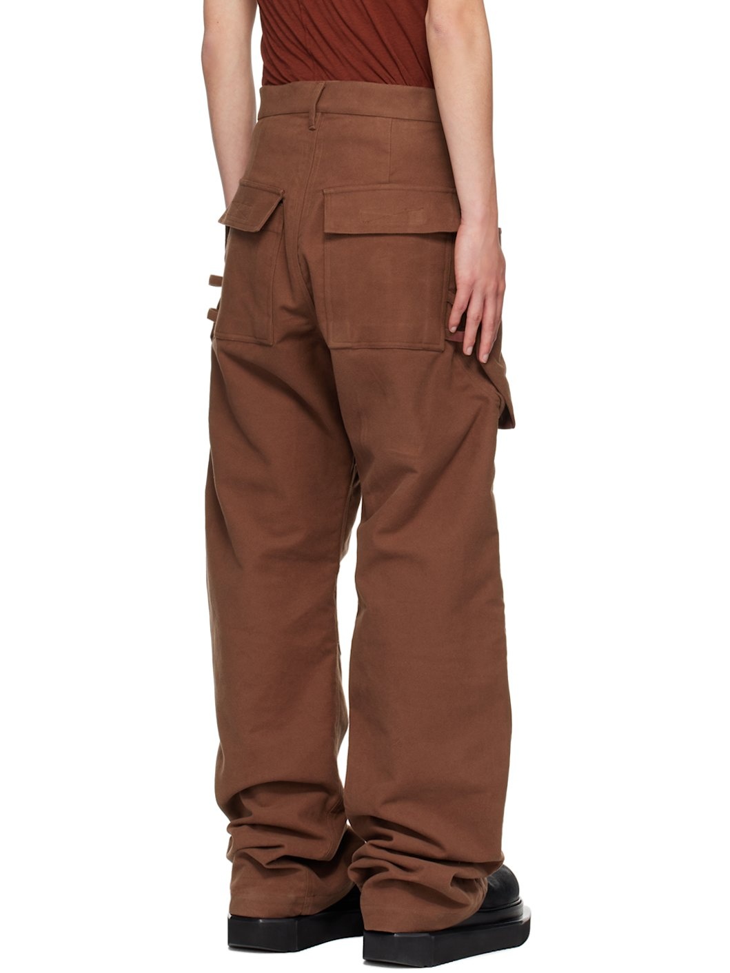 Brown Porterville Stefan Cargo Pants - 3