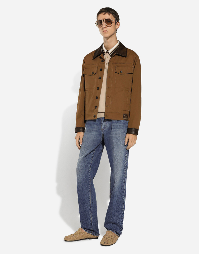 Classic blue denim jeans 5