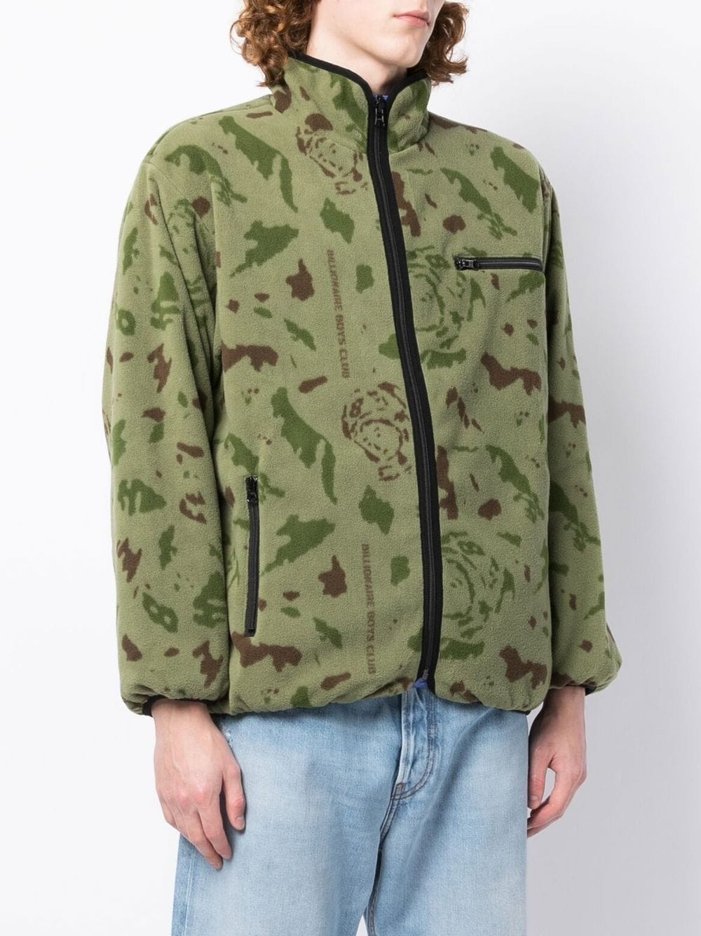 reversible fleece jacket - 3