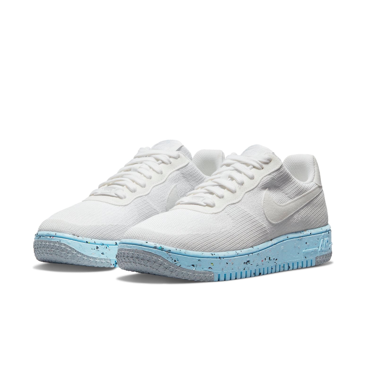 (WMNS) Nike Air Force 1 Crater Flyknit 'Pure Platinum' DC7273-100 - 3