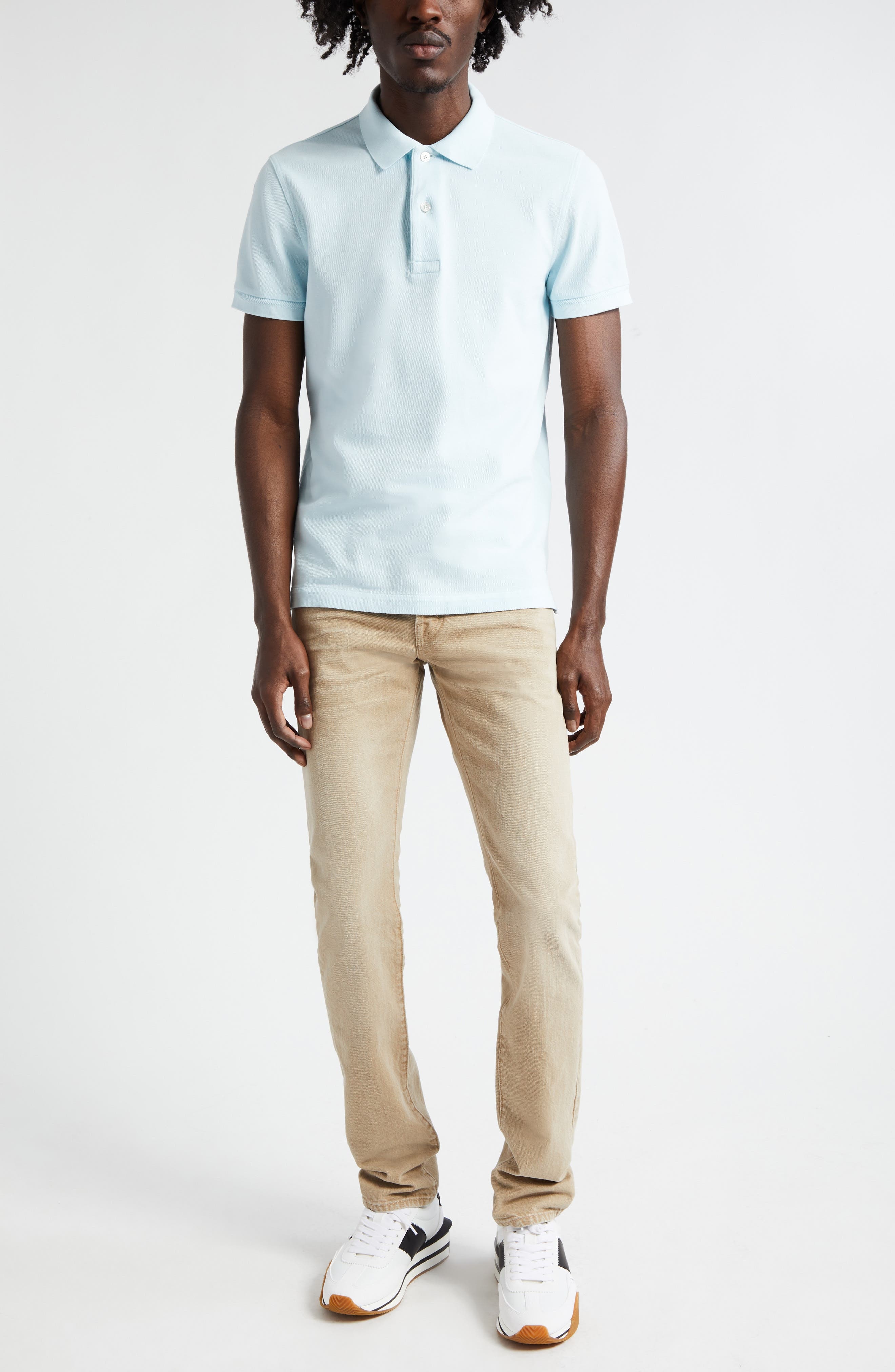 Short Sleeve Cotton Piqué Polo - 2