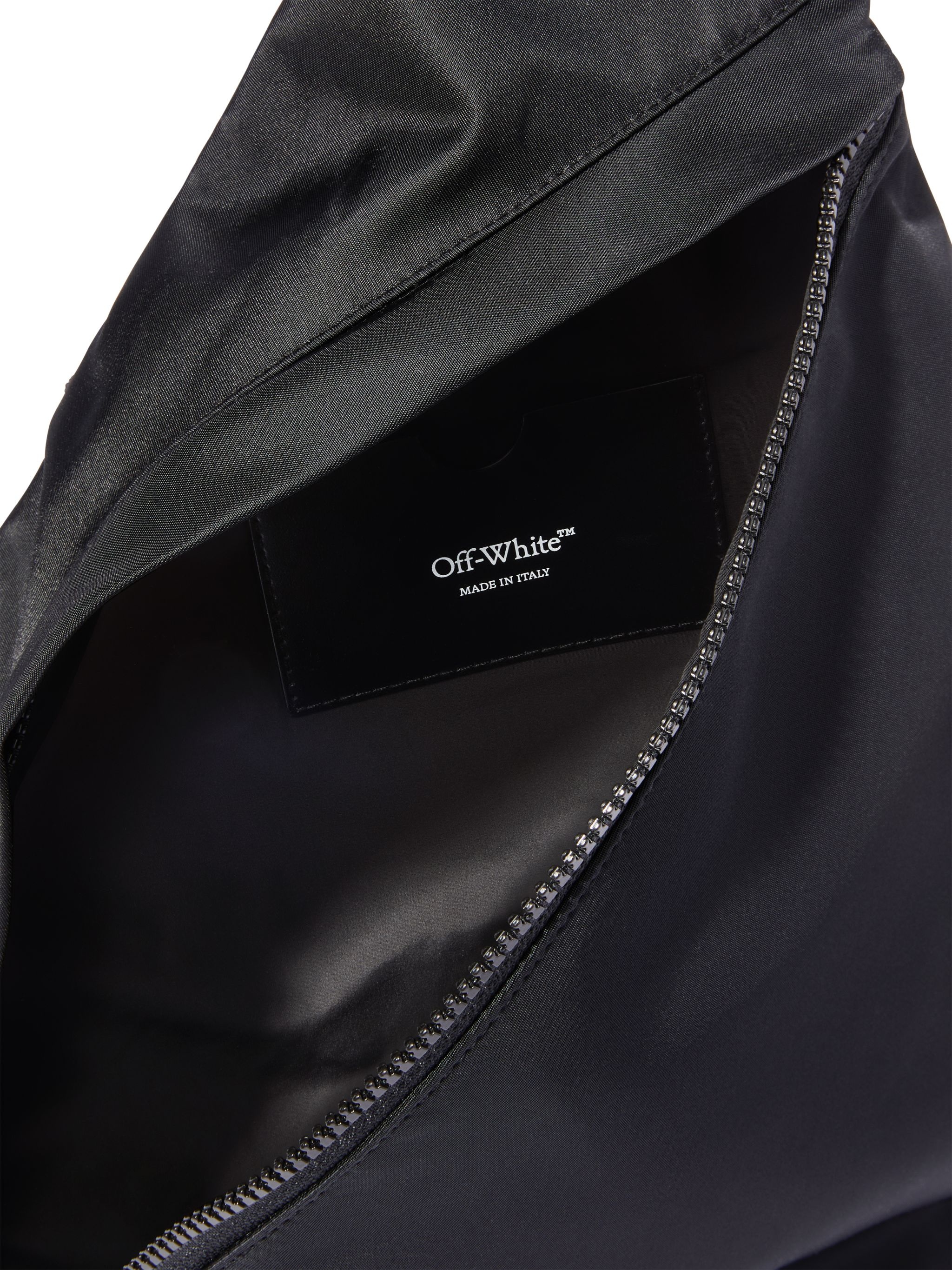 Black Nylon Outdoor Slingbag - 5