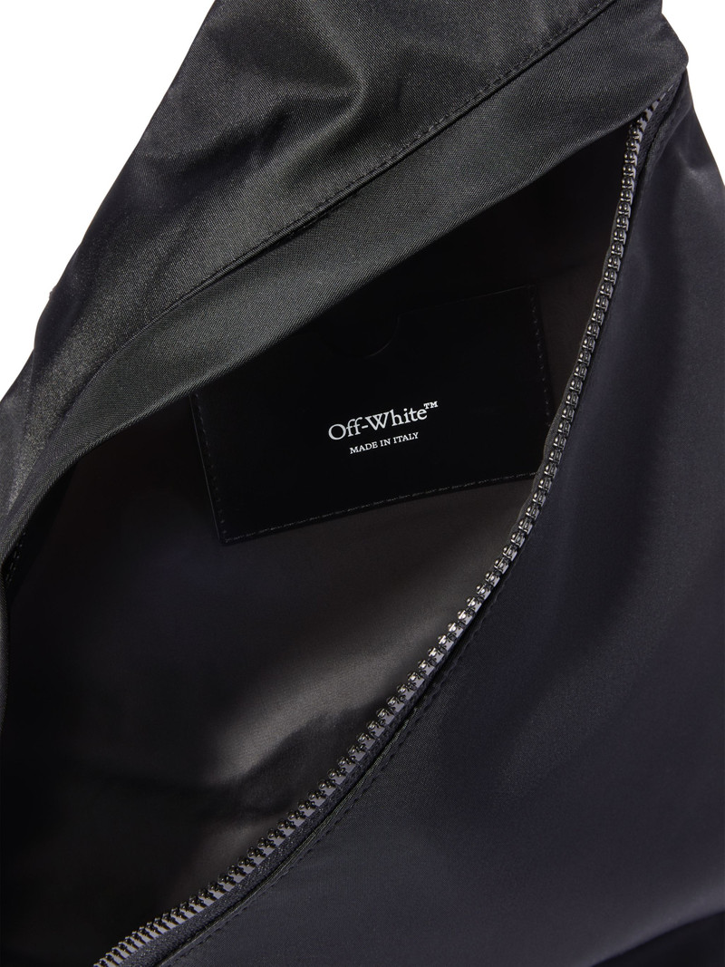 Black Nylon Outdoor Slingbag 5