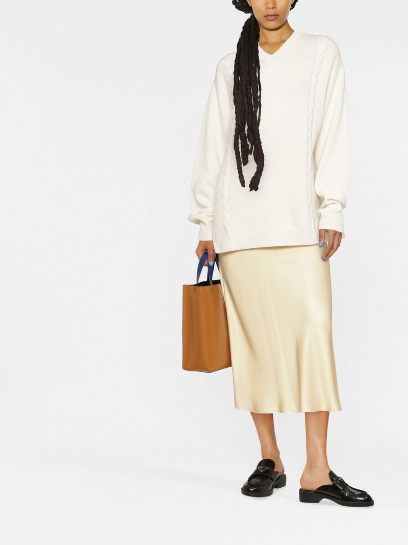 SOFIE D'HOORE cable-knit crew neck jumper outlook