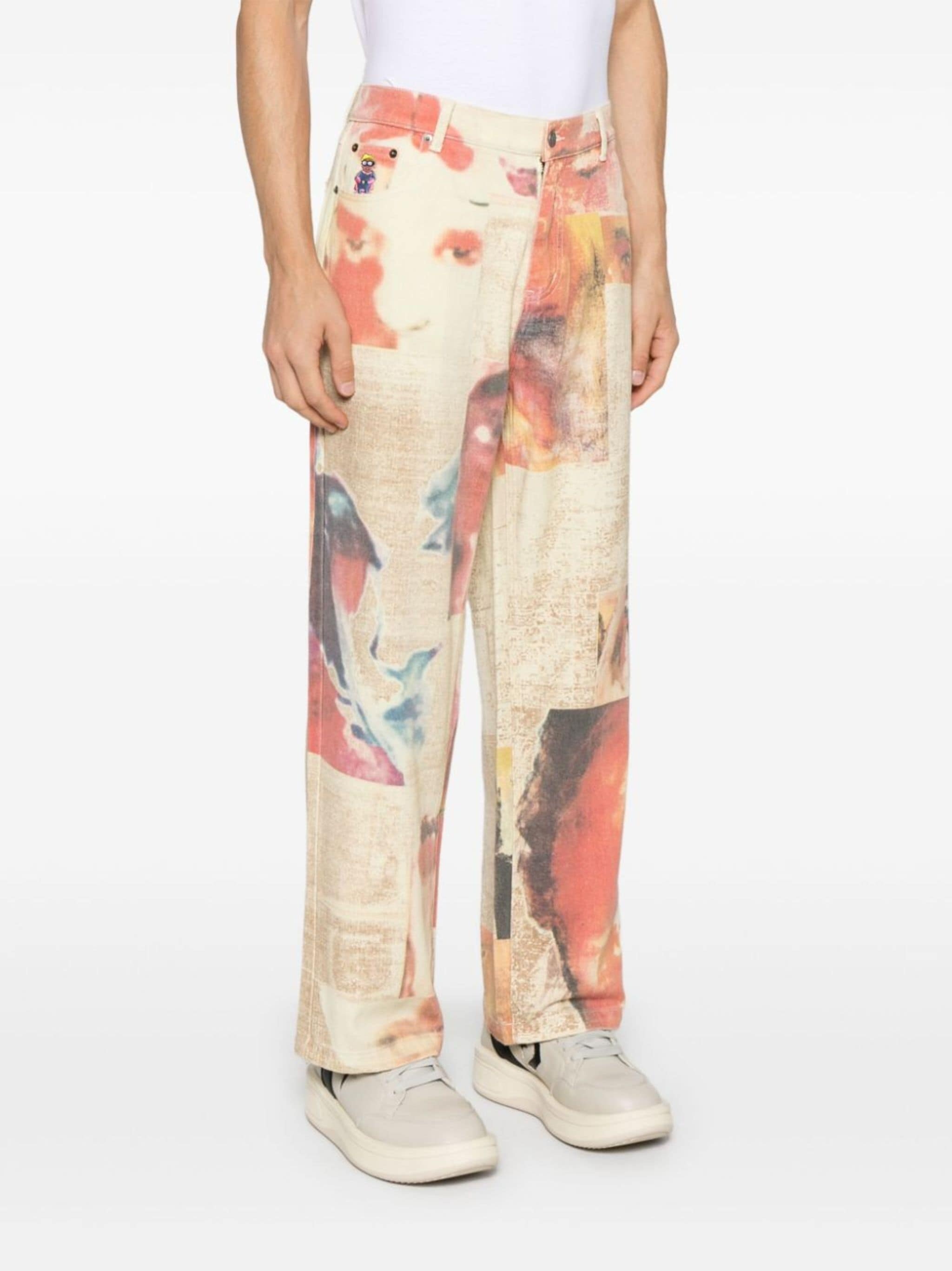 Faces Collage trousers - 3