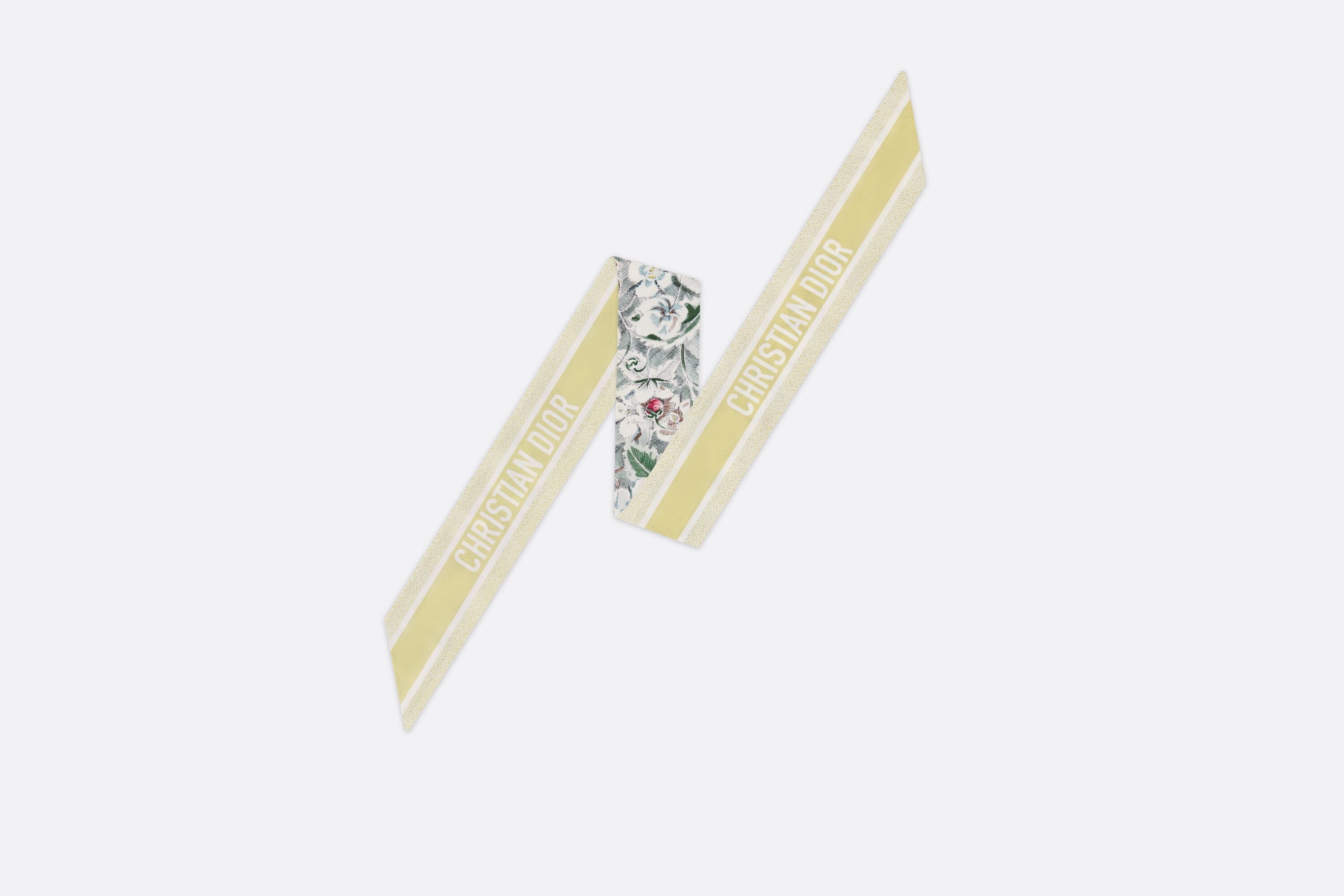 【無料郵送/関税込/正規品】 (W) Dior Abcdior U Uncarina Unive ABCDior U Uncarina - Univers Mitzah Scarf Ivory Multicolor