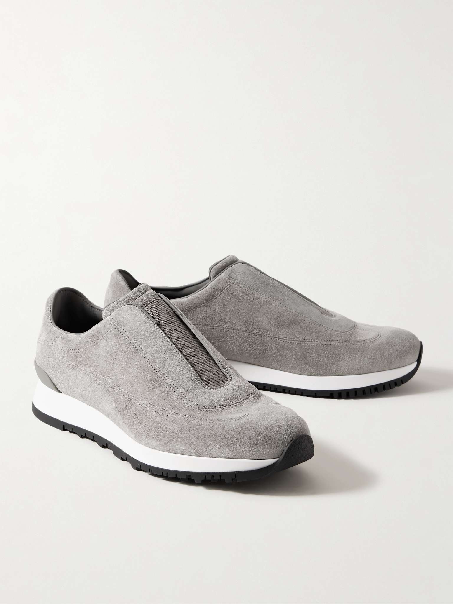 Lift Suede Slip-On Sneakers - 4