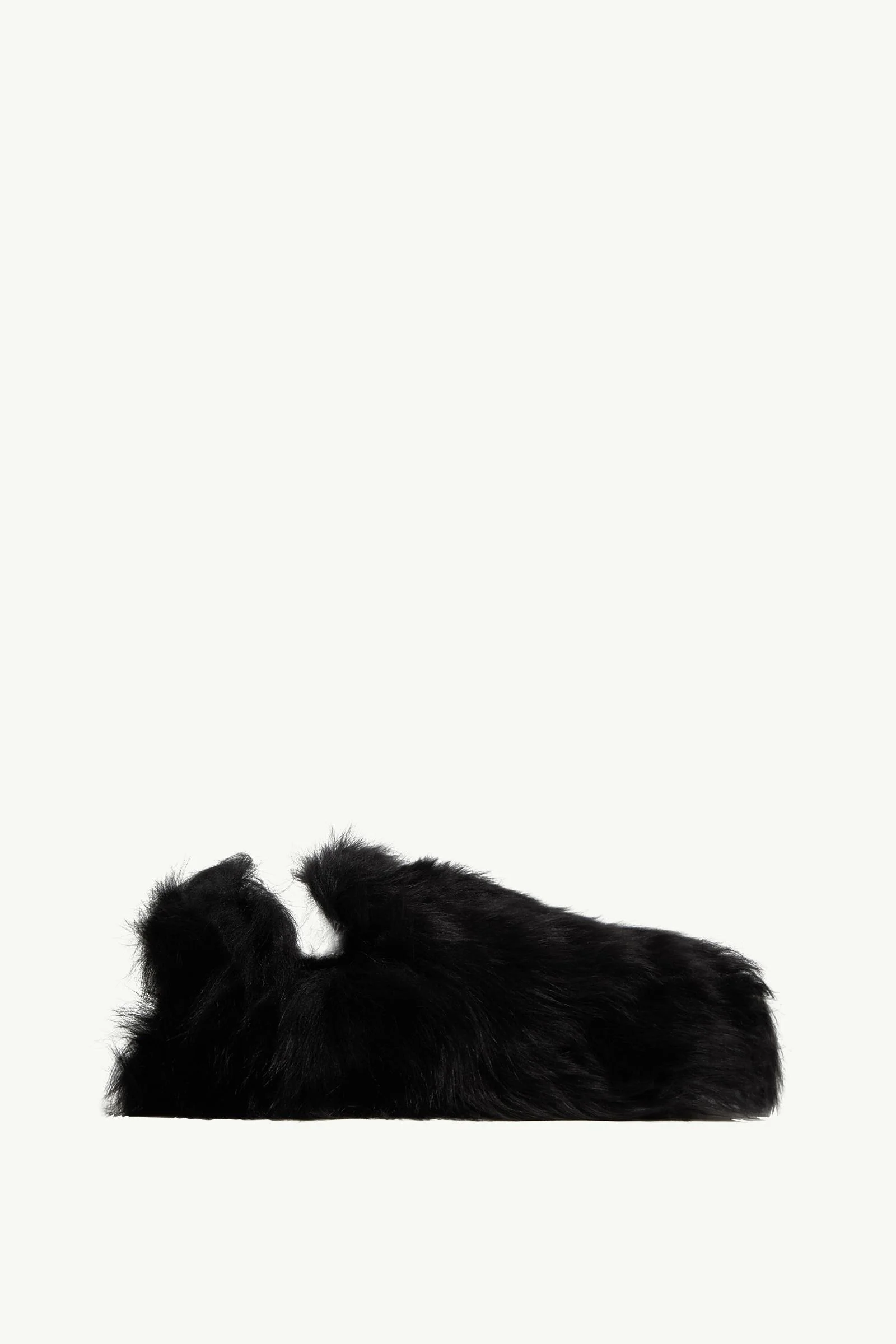 Snug Shearling Flats - 1