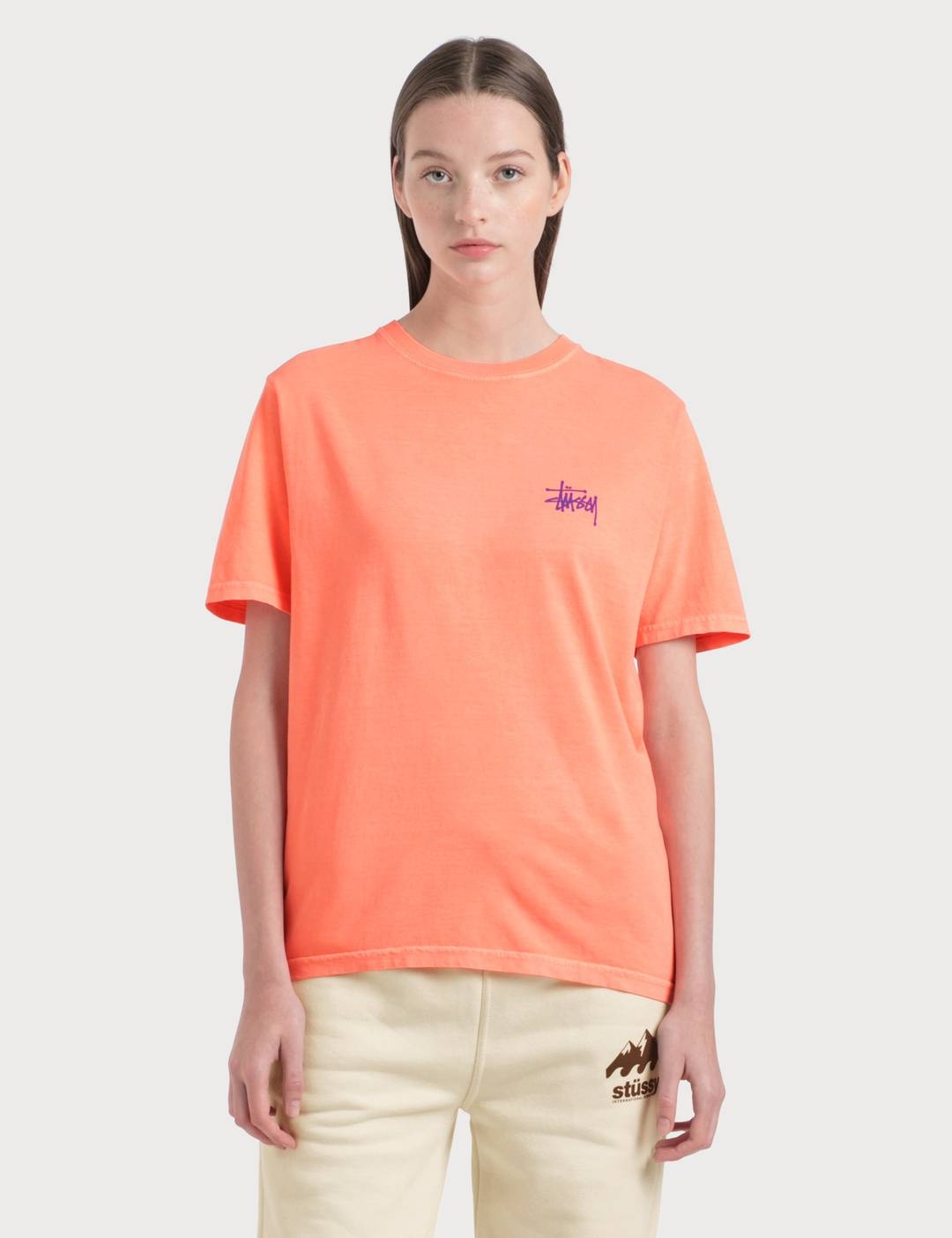 Basic Pigment Dyed T-Shirt - 1