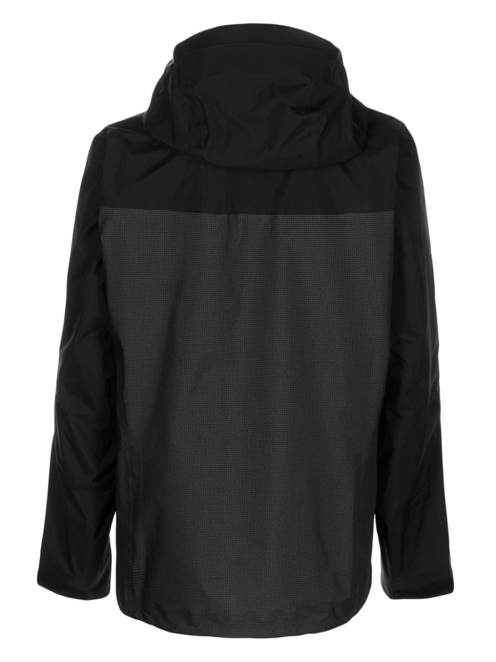 Alpha logo-embroidered hooded jacket - 2