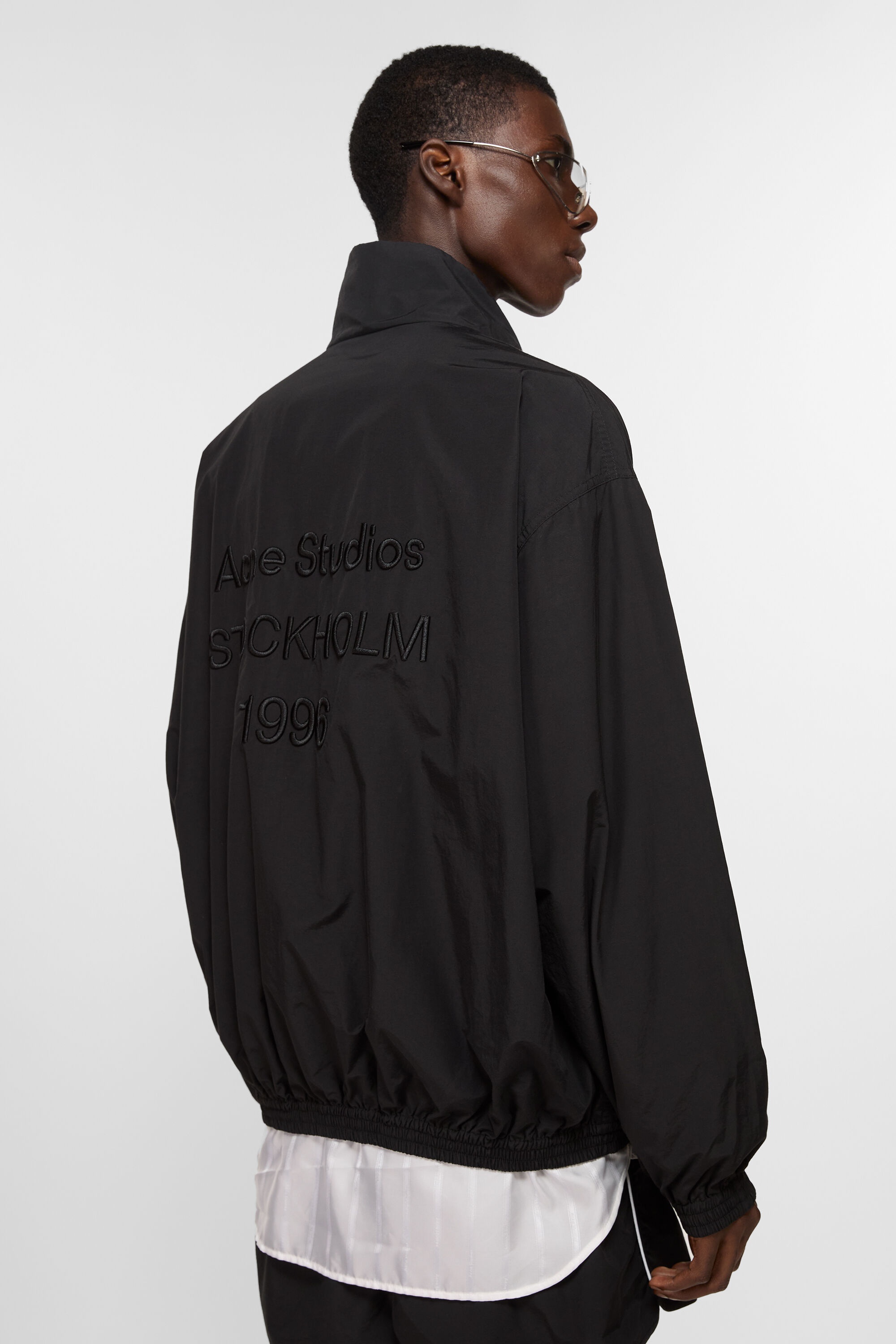 Logo jacket - Black - 4