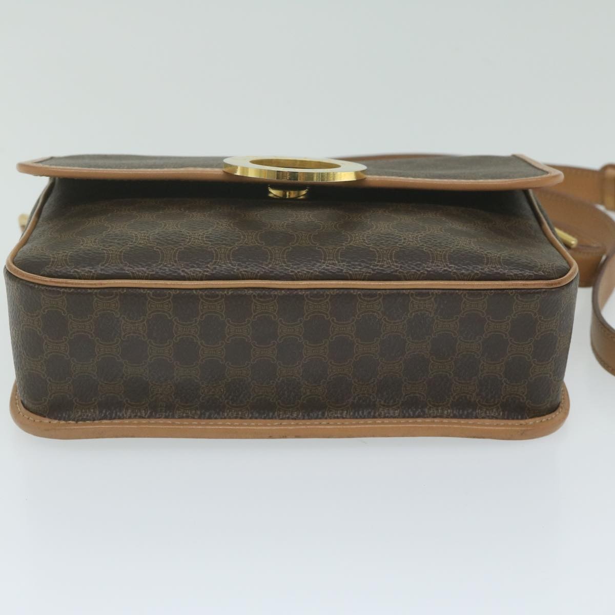 CELINE Macadam Canvas Shoulder Bag - 5