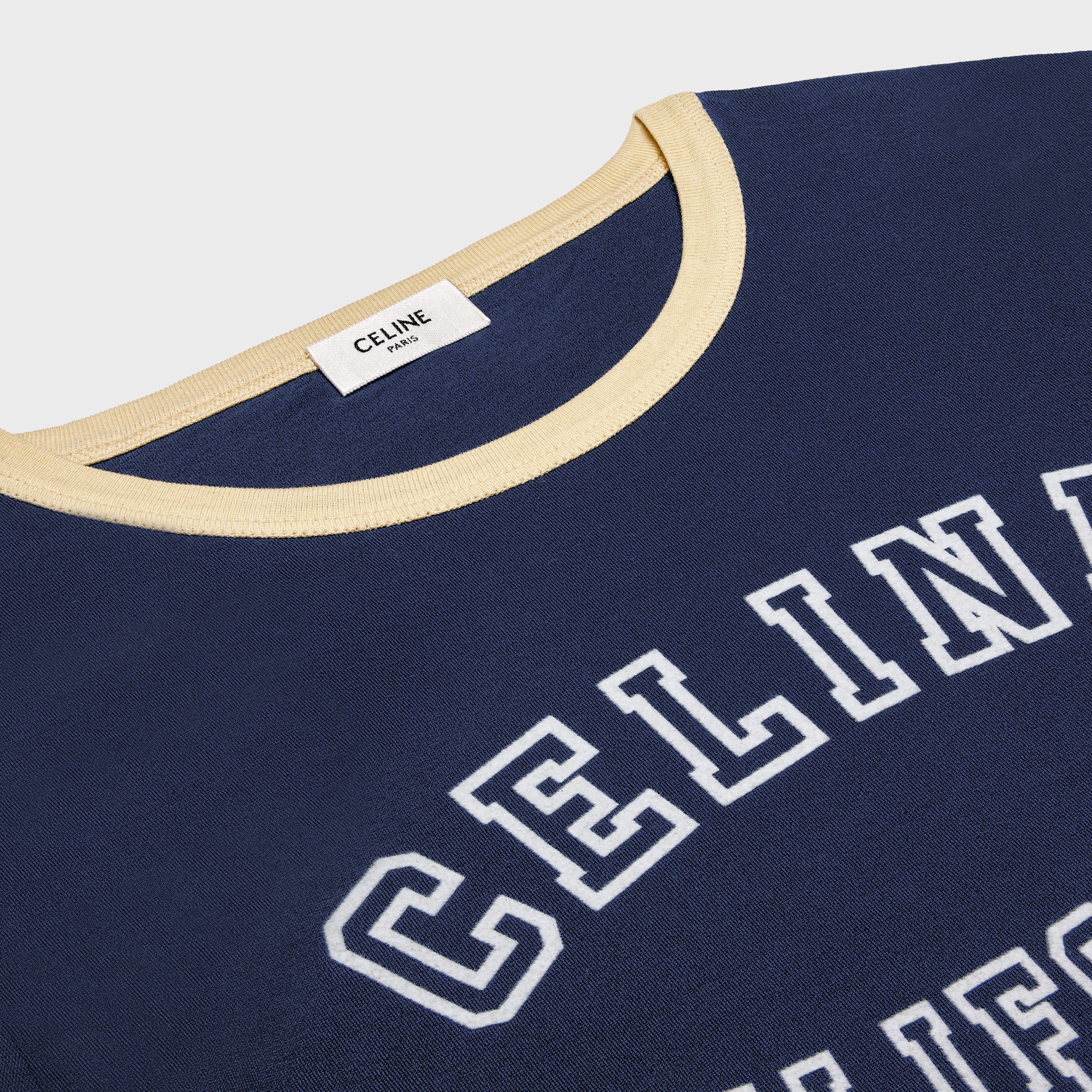 celine california 70's T-shirt in cotton jersey - 3