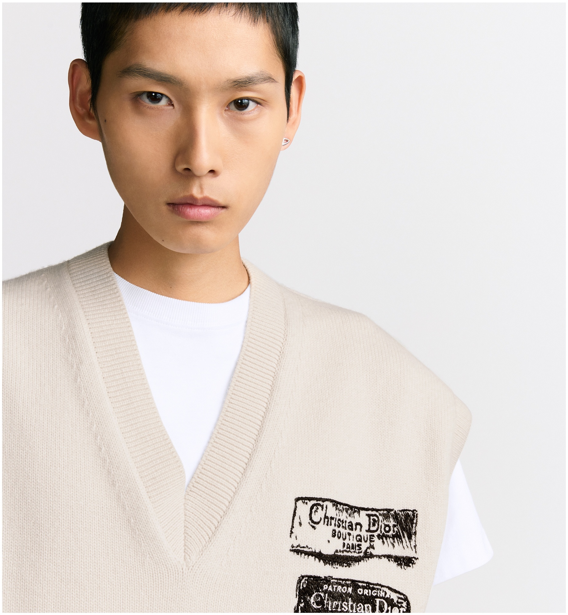 Dior Archives Labels Sweater Vest - 5