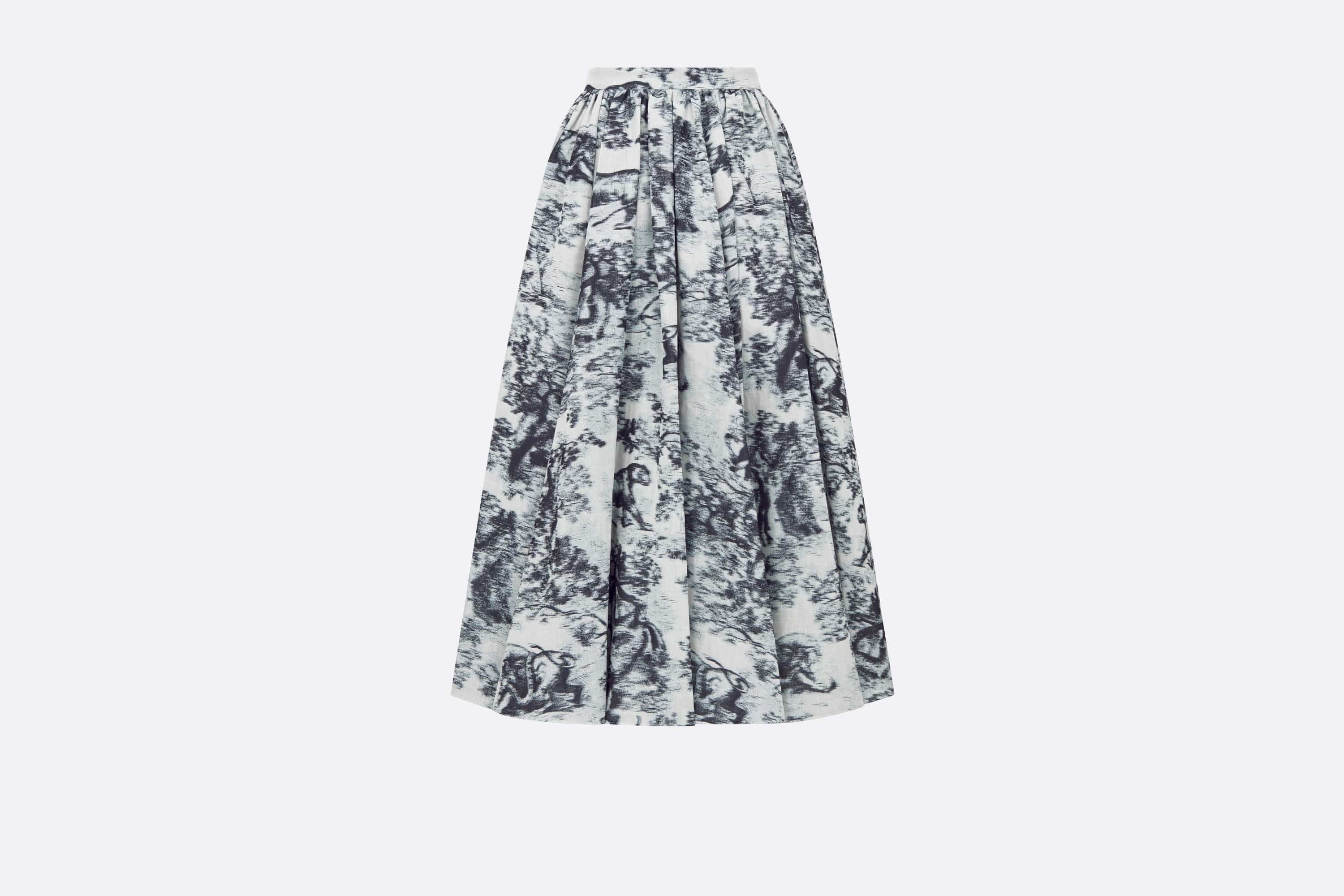 Flared Mid-Length Skirt - 2