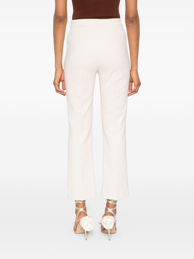 zip-detailing straight trousers 4