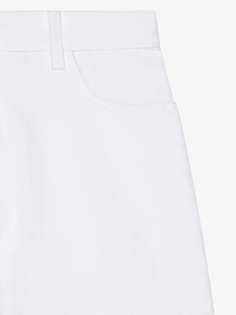 SLIM FIT SHORTS IN DENIM 5