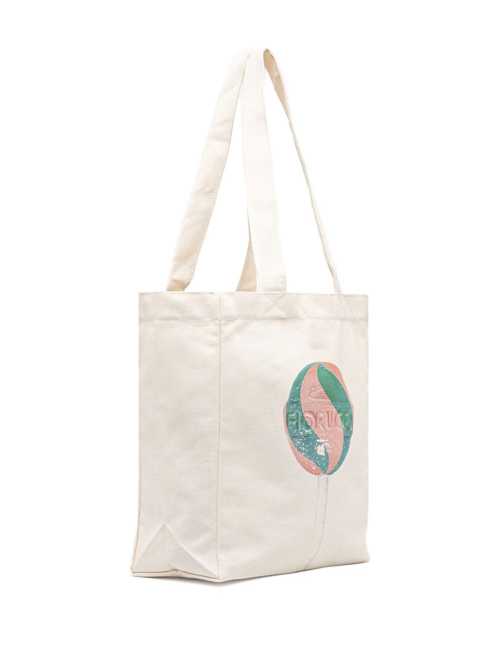 Lollipop Print Canvas tote bag - 2