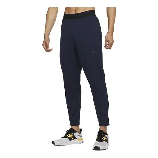 Men's Nike Logo Sports Minimalistic Long Pants/Trousers Navy Blue DD2123-451 - 1