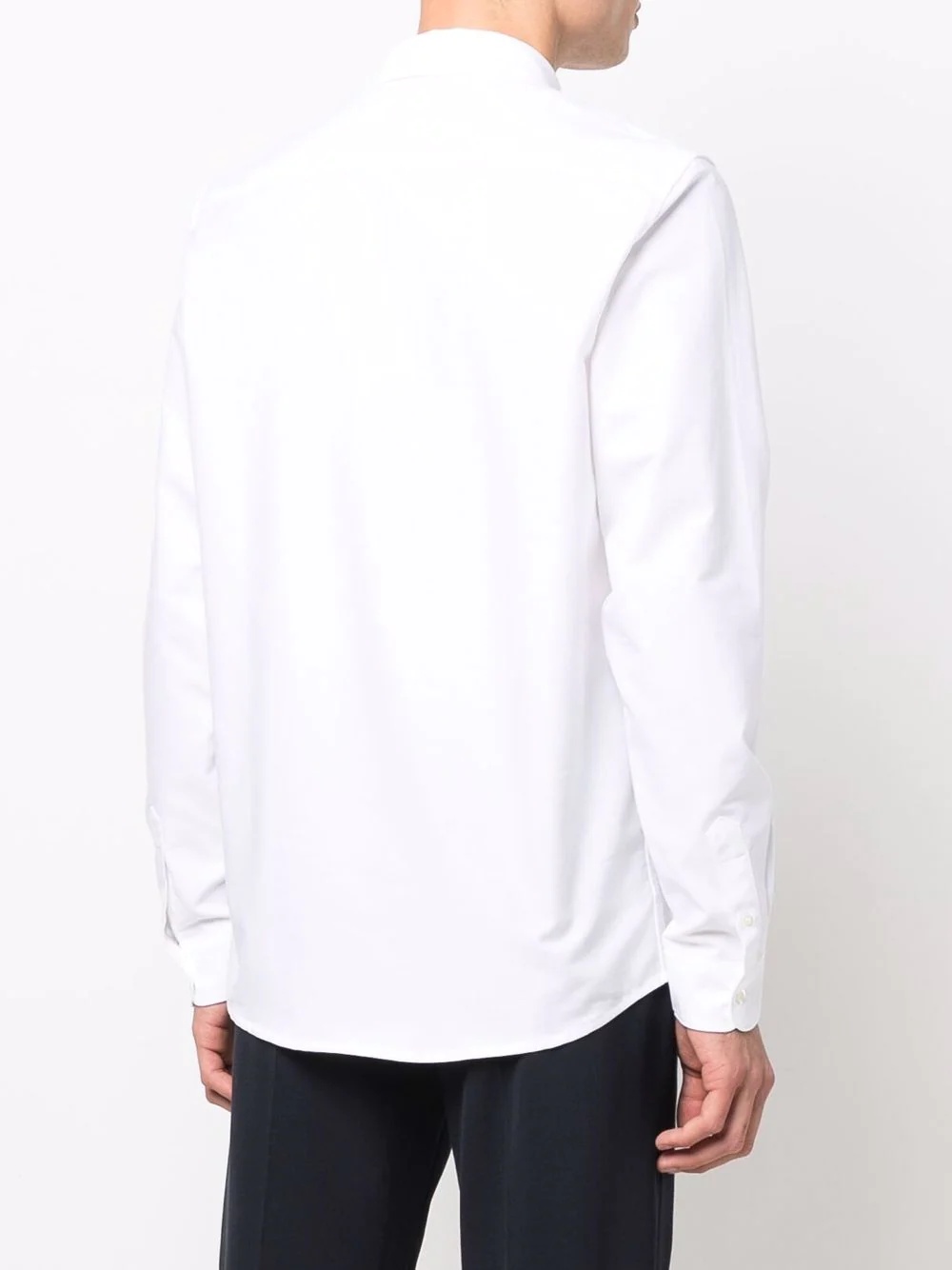 button-down organic cotton shirt - 4