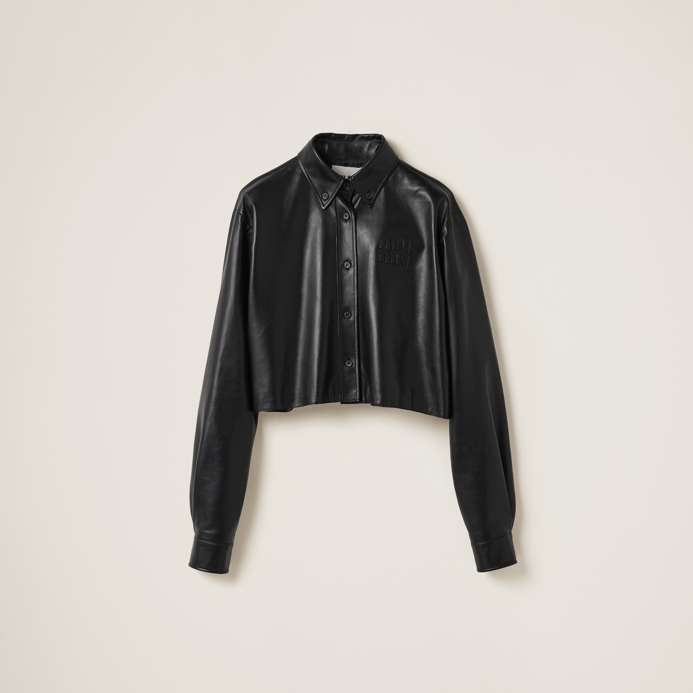 Nappa leather shirt - 1