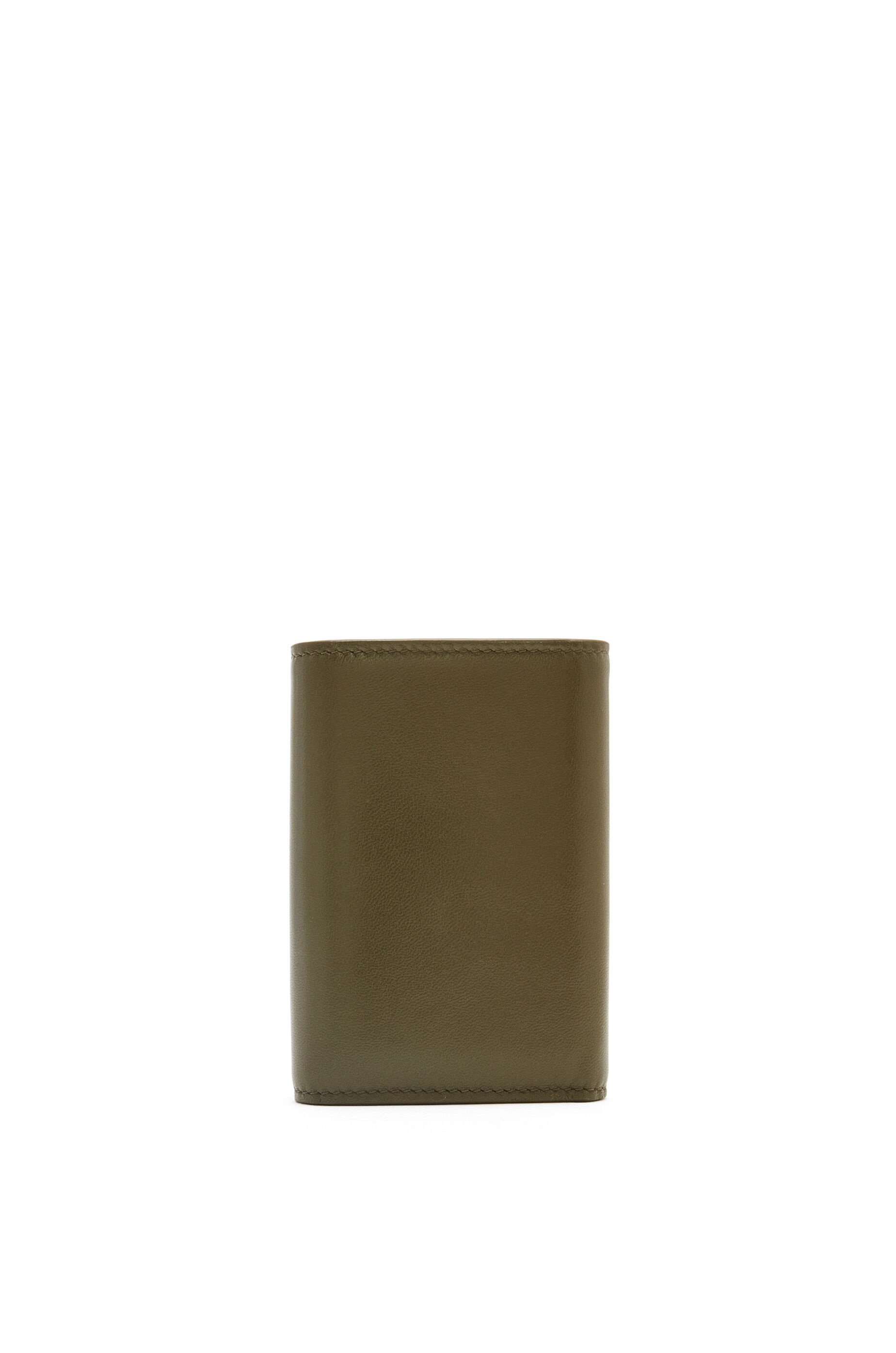 Puffer Anagram small vertical wallet in shiny nappa calfskin - 4