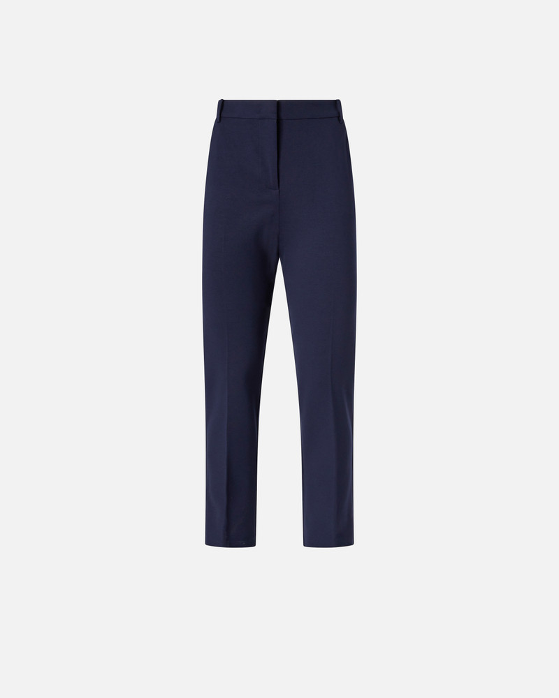 CIGARETTE TROUSERS WITH PRESSED PLEAT 1