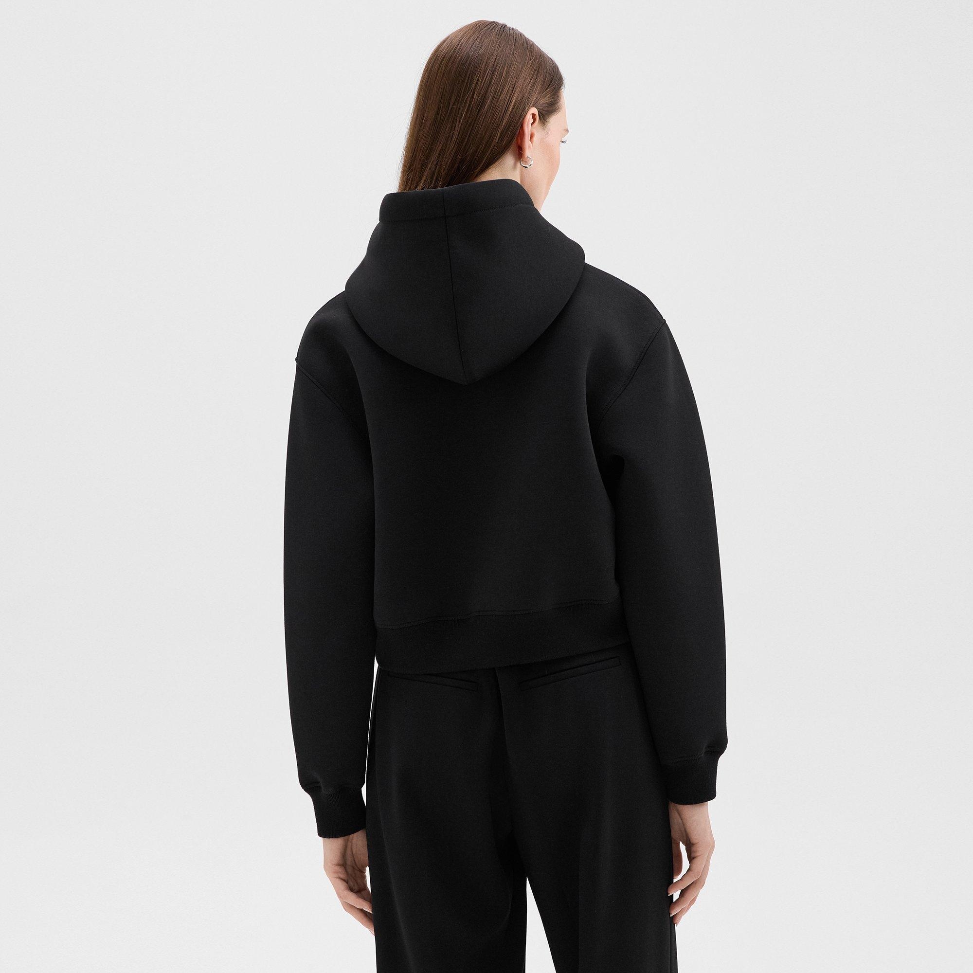 Half-Zip Hoodie in Scuba - 3