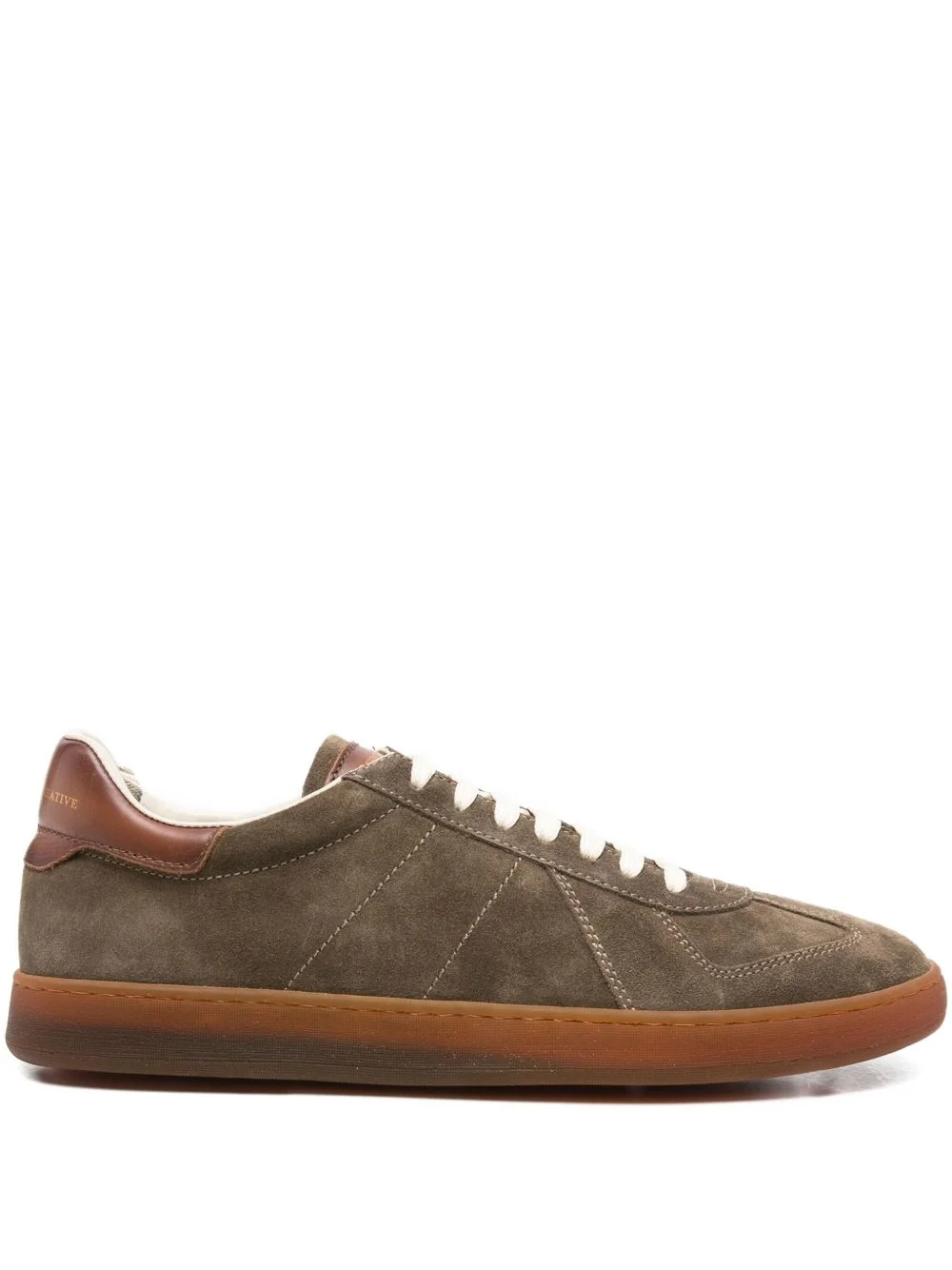 suede leather sneakers - 1
