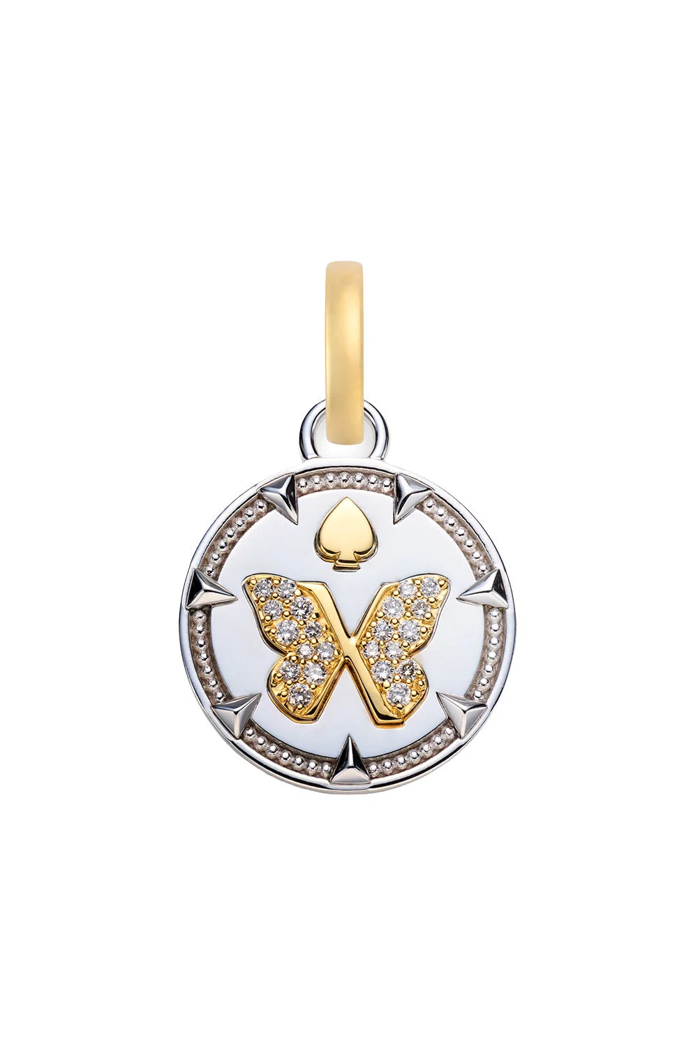 Diamond Baby Reverie Butterfly Medallion - 1
