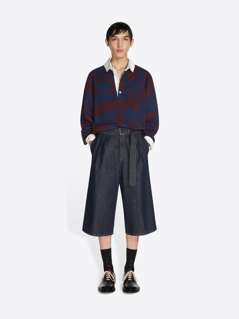 Dries Van Noten BELTED DENIM SHORTS outlook