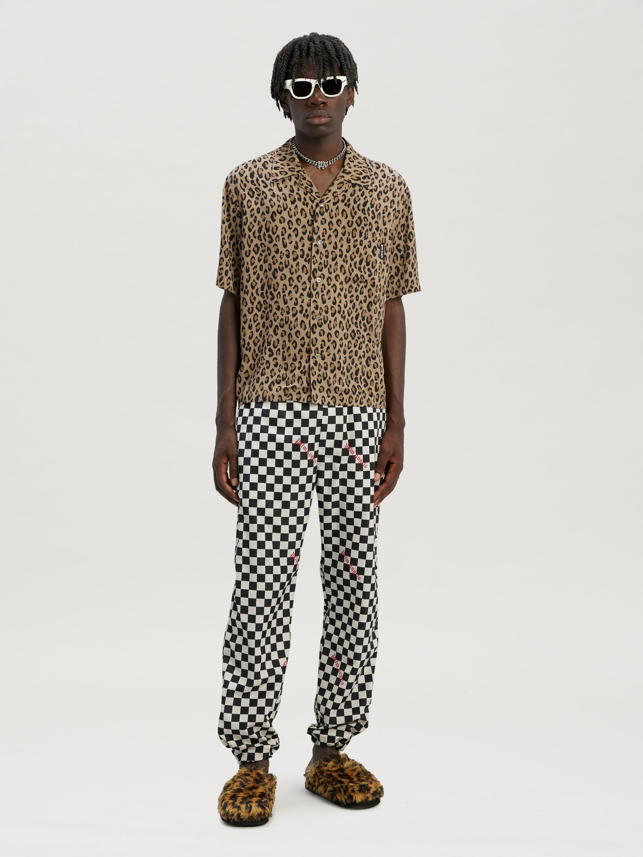 LEOPARD PRINT BOWLING SHIRT - 2