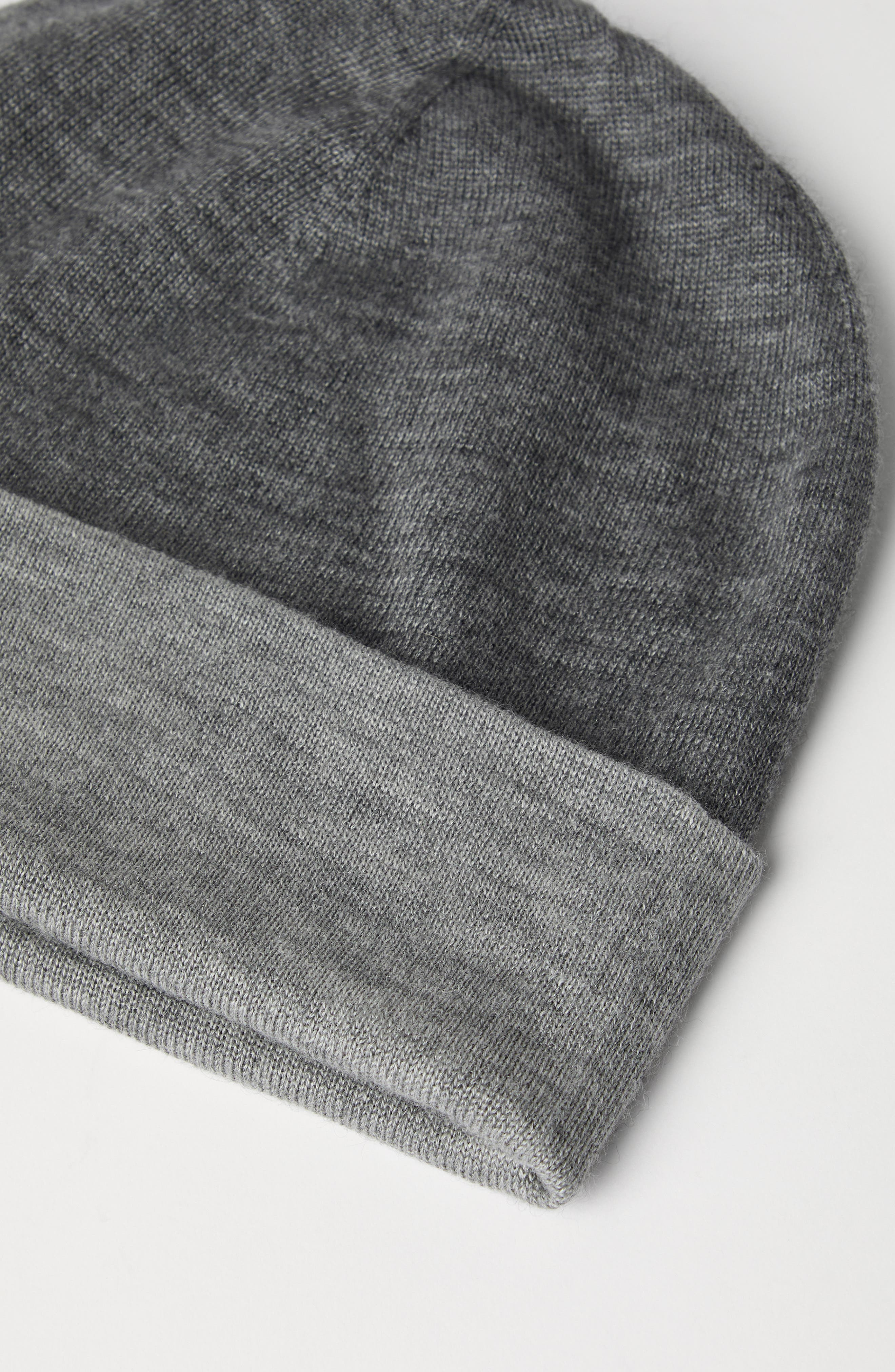 Brunello Cucinelli Cashmere and silk beanie in Dark Grey at Nordstrom - 3