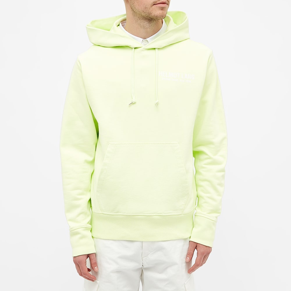 Helmut Lang Back Print Logo Hoody - 5