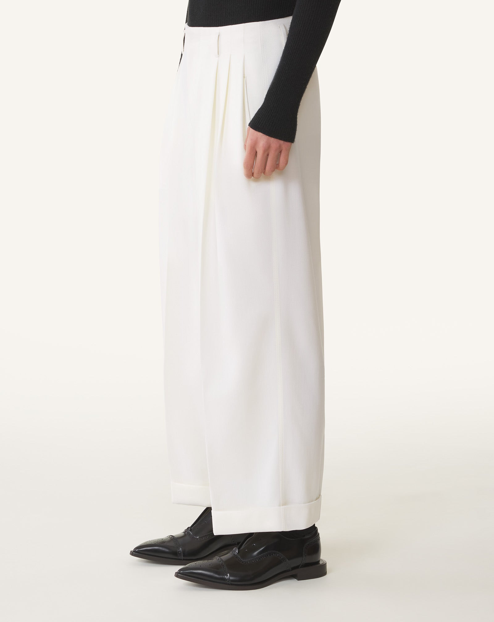 TRIPLE PLEATED PANTS - 3