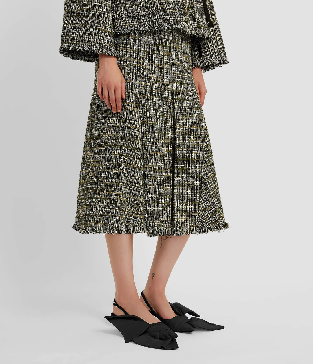 Pencil Midi Skirt - 2