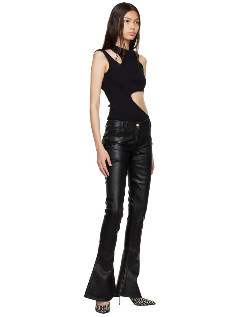 Balmain Black Bootcut Jeans outlook