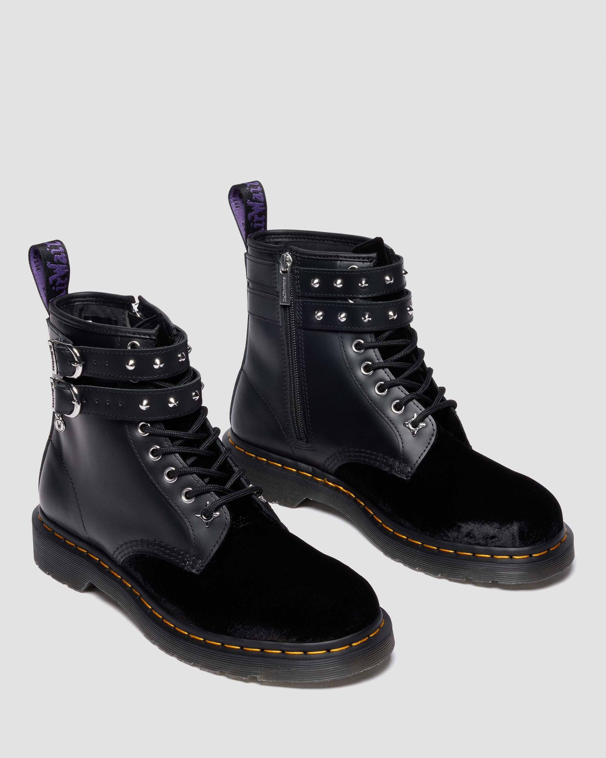 1460 Wednesday Velvet Boots - 10