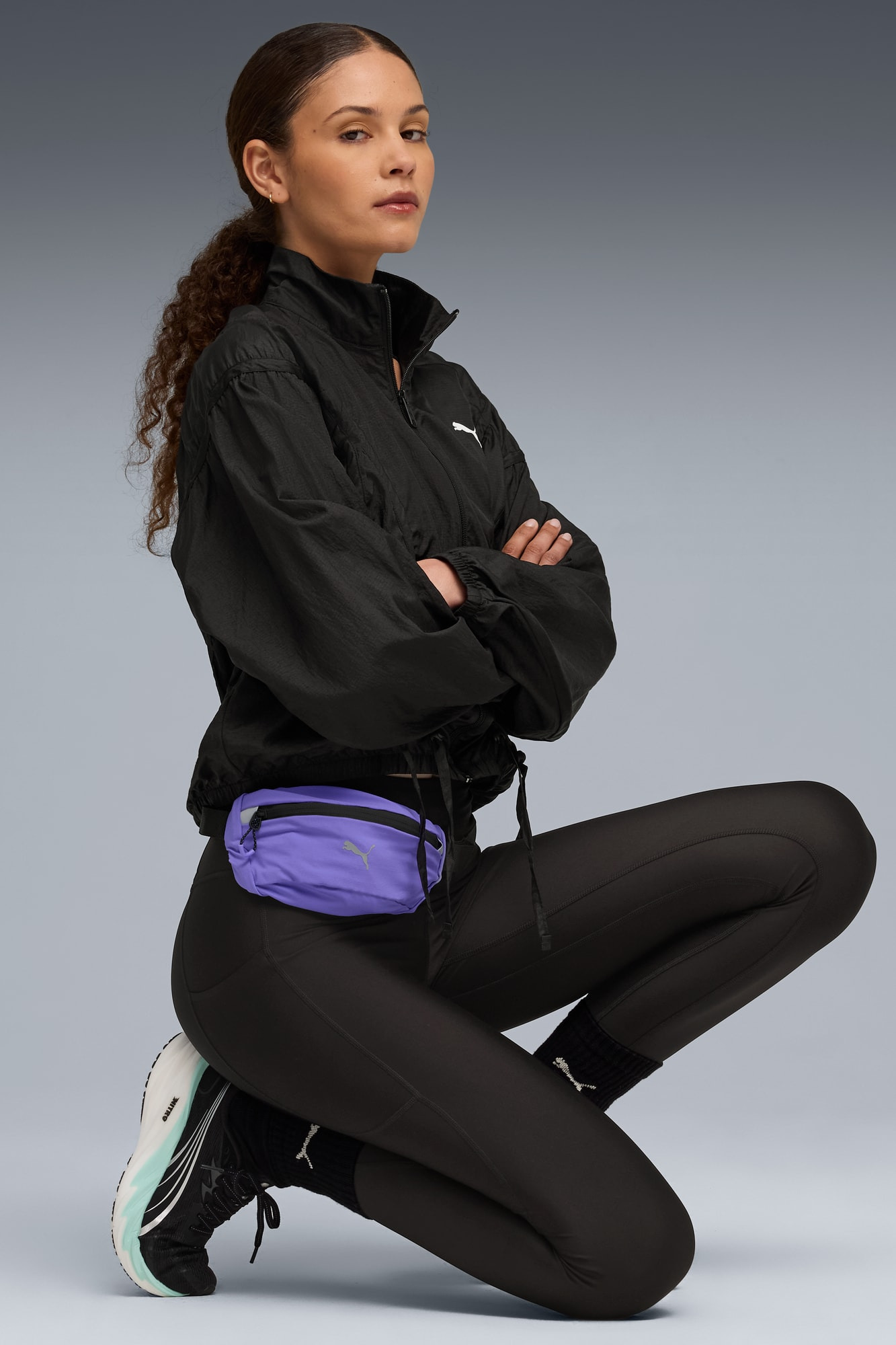 Run Ultraform Stretch Women's 9" Running Short Compression Tights - 5