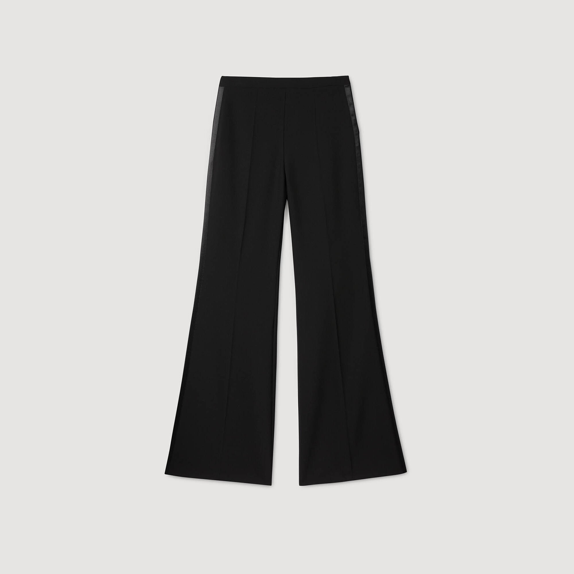 SATIN STRIPE SUIT TROUSERS - 6