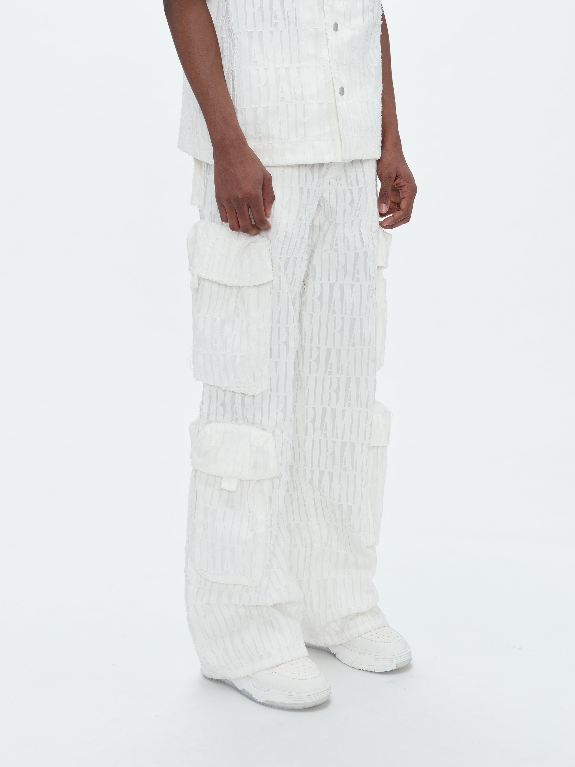 AMIRI BURNOUT UTILITY PANT - 4