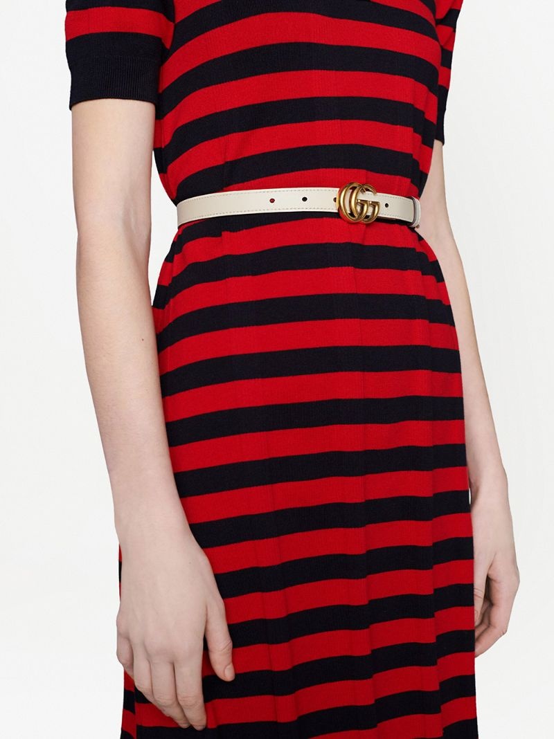 GG Marmont reversible thin belt - 5