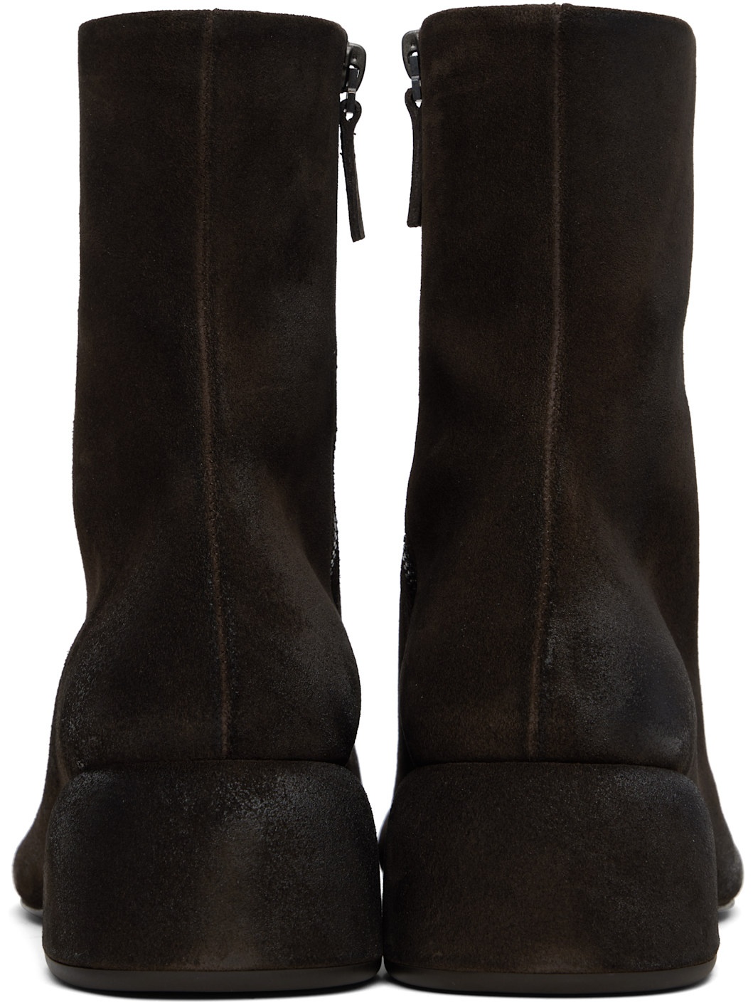 Brown Basata Suede Ankle Boots - 2