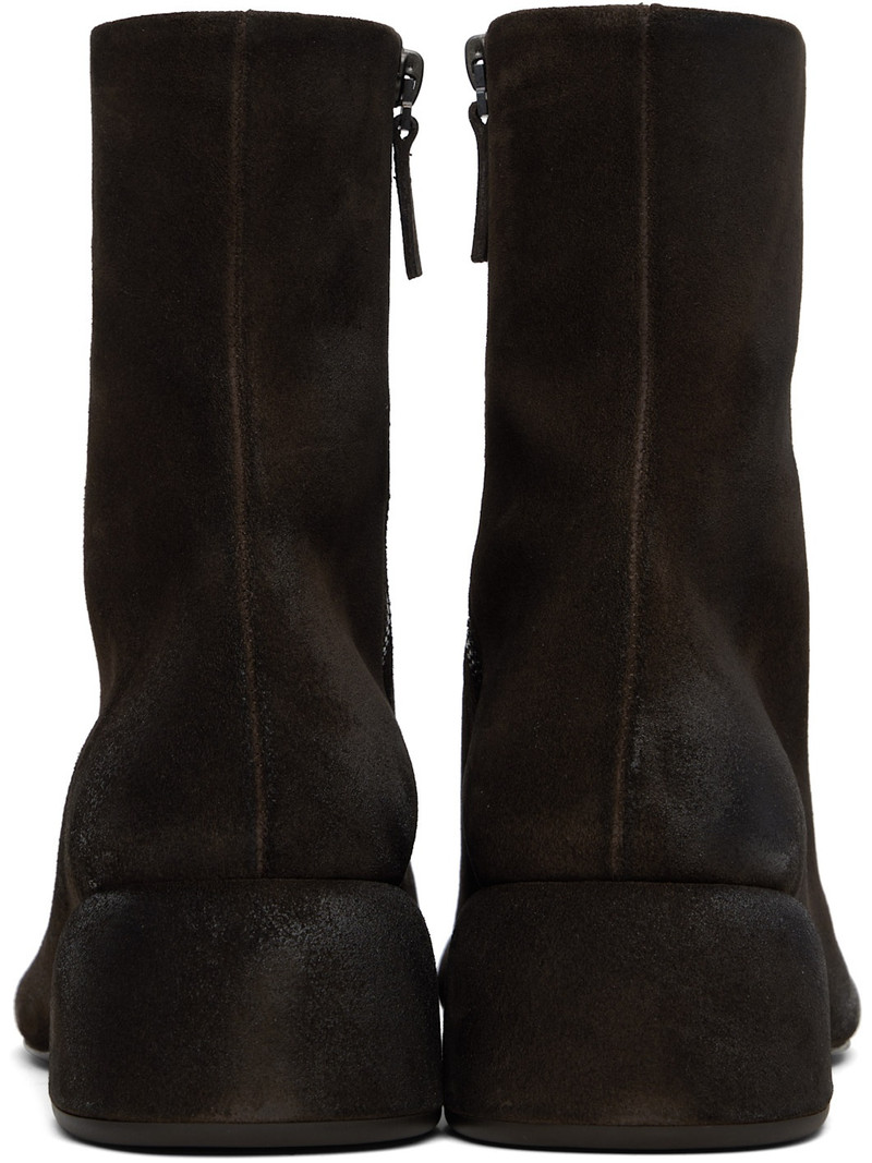 Brown Basata Suede Ankle Boots 2