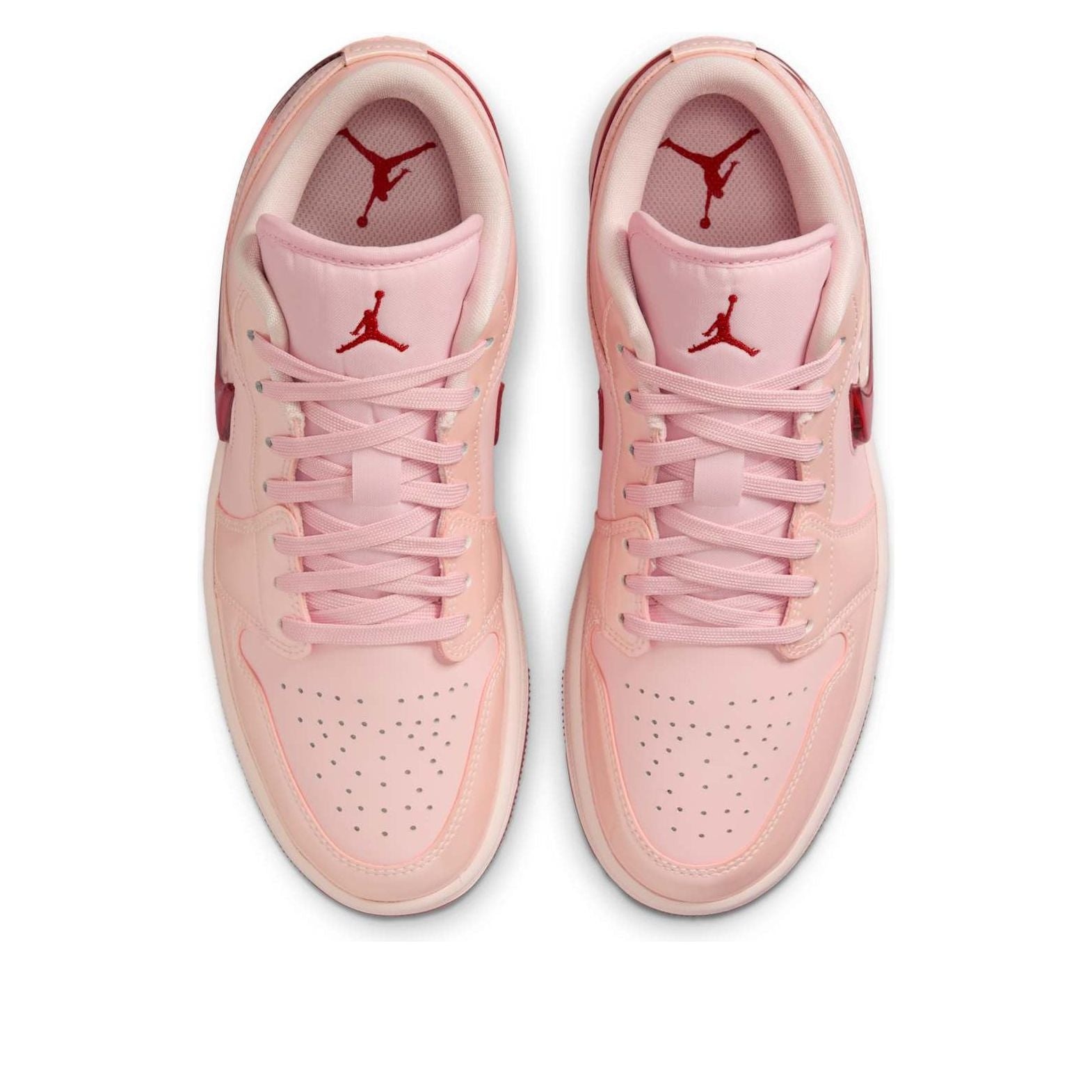 (WMNS) Air Jordan 1 Low Patent 'Valentine's Day' HF3174-600 - 2